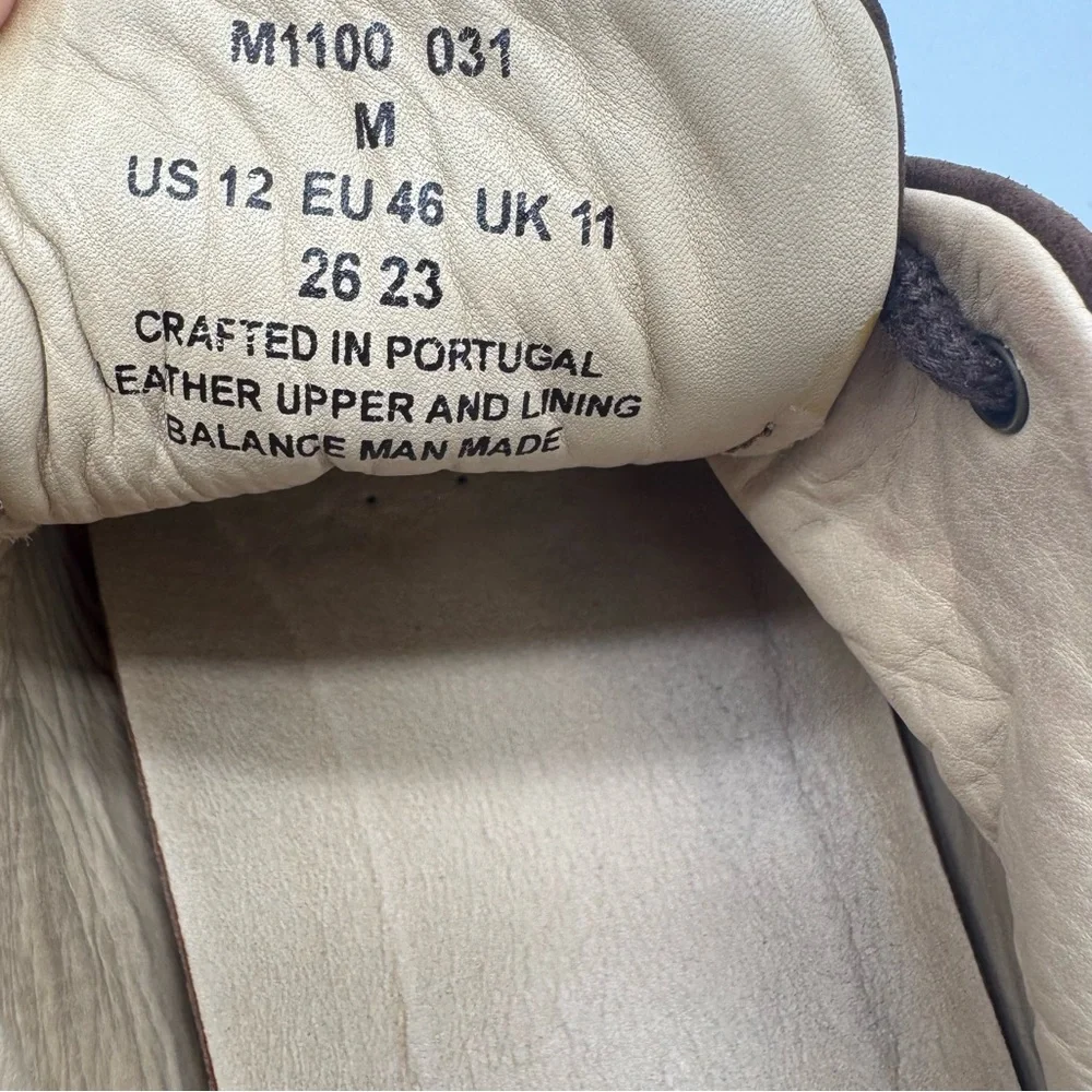 Samuel Hubbard Brown Leather Oxford Size 12 M